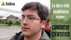Viajo a un congreso cientifico en Valdivia