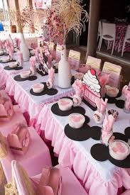 Take A Look At These Impressive Table Settings And Give Your Table A Magical Minnie Mo In 2020 Minnie Birthday Party Minnie Mouse Decorations Minnie Mouse Baby Shower