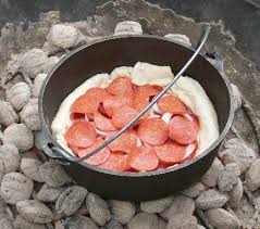 Dutch Oven Pizza Recipe Recipe Camping Food Camping Hacks Food Campfire Food