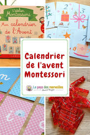 Mon Calendrier De L Avent Montessori Des 3 Ans Calendrier De L Avent Maternelle Calendrier De L Avent Idee Calendrier De L Avent