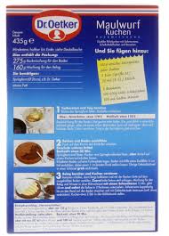 Vor 130 jahren in bielefeld gegründet, zählt dr. Dr Oetker Maulwurf Kuchen 435g Online Kaufen Bei Lieferello