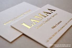 Have you ever come across a great foil stamp business card that caught your eye? Gold Foiling Business Cards Color Track Printing Center