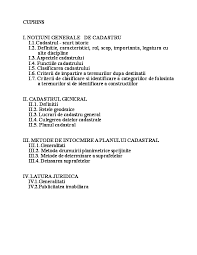 Maybe you would like to learn more about one of these? Doc Cuprins I Notiuni Generale De Cadastru I Elena Clucerescu Academia Edu
