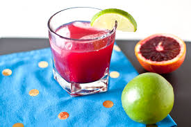 I make homemade sour mix using simple. Blood Orange Sour