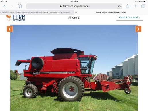Case IH 2588 Combine
