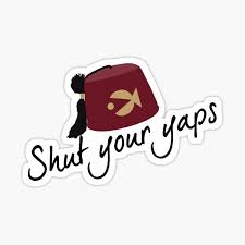 Ferme ta gueule it's extremely rude and could earn you a punch in the face. Stickers Sur Le Theme Ferme Ta Gueule Redbubble