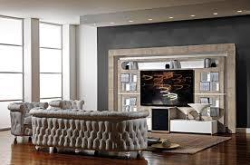 Modern tv unit design #10: Luxury Tv Wall Unit Designed And Produced By Vismara Design