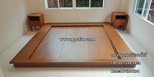 n4 46 เต ยงนอนญ ป นไม ม ห ว งานไม ส ก 6 ฟ ต ส ไม ราคา 26 900 ม ส วนลดหน าร าน กว าง 240 cm ยาว 240 cm ส ง 15 cm ขนาดพ นท วา ห วเต ยง ฟ ต ขนาด