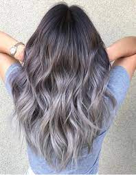 70 Flattering Balayage Hair Color Ideas For 2021 Silver Hair Color Ash Hair Color Hair Color Balayage