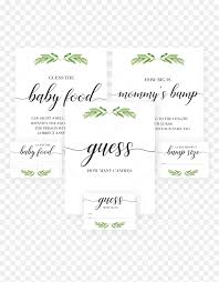 Name tags are like temporary id cards. Greenery Baby Shower Guessing Signs And Cards Printables Baby Shower Guessing Game Tags Hd Png Download Vhv
