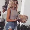 Read on to pick up some styling tips from the starlet and shop similar versions of her jeans ahead. 1