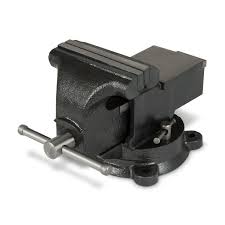 Morsa in lega ferro/carbonio ad alta resistenza (207n/mm2) fusa in monoblocco per una grande resistenza e lunga durata. Eberth Morsa Da Banco 125 Millimetr Rocket Tools