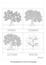 Includes images of baby animals, flowers, rain showers, and more. Tree In Seasons Coloring Pages Free Plants Coloring Pages Kidadl