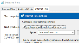 System Time Synchronized With The Hardware Clock Microsoft Q A