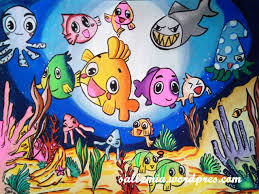 For more information and source, see on this. Lukisan Pemandangan Di Dasar Laut Cikimm Com