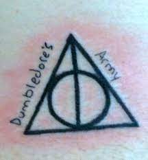 Dumbledore S Army Deathly Hallows Symbol Harry Potter Tattoos Deathly Hallows Symbol Tattoos