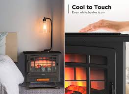 Electric infrared fireplaces create heat via a quartz bulb while gas infrared fireplaces utilize combustion to provide heat. Don T Pay 200 Get A Turbro Suburbs Ts25 Electric Fireplace Infrared Heater For 143 99 Shipped Today Only Techeblog