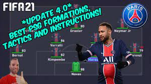 21 (0) palmarès mondiali di calcio: Update 4 0 Fifa 21 Best Psg Formation Tactics And Instructions Youtube