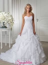 Ecco 4 consigli da tenere a mente! Abito Da Sposa Con Corpetto Aderente Gonna Pomposa Italia Economicosposatelier