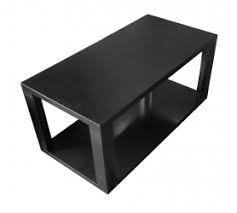 Black diamond coffee table 30 x 30 x 20 1/2 ebonized solid walnut coffee. Devon Black Rectangular Coffee Table Furniture Rentals In Dubai Abu Dhabi Uae