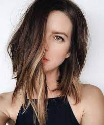 One common thing in all the bob hairstyles is that they are sleek, elegant and simple, which can be worn by women of any age group. Asymmetrical Long Brown Bob Jpg 500 600 Hair Styles Summer Hair Color Hair Inspiration Color
