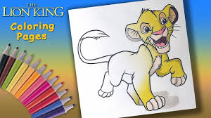 Cub scout law poster & cub scout oath poster that can be printed 11x17, 20x30, or 24x36. Lion Cub Simba Coloring Pages For Children Lion King Coloring Book Youtube