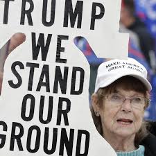 US election 2020: Tempers flare as Donald Trump supporters rally in  Washington