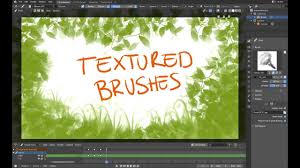 Grease Pencil Textured Brushes Blender 2 80 Beta Youtube