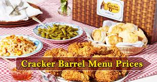 The customer service and the staff are great. Cracker Barrel Menu Prices Breakfast Lunch Dinner And Many More