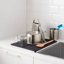 We provide plenty choices of cabinets & fronts, and gives you total design freedom. Nyskoljd Dish Drying Mat Dark Gray Ikea