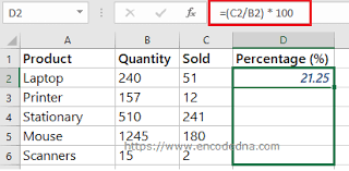 Maybe you would like to learn more about one of these? Formula To Calculate Sales Percentage In Excel