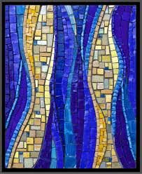 Reduce glass waste by using scrappy bits to create stained glass appliqué. Andamento Jacqueline Iskander