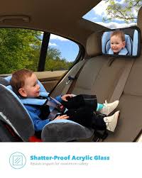 Amazon Com Baby Mom Back Seat Baby Mirror Rear View Baby Car Seat Mirror By Wide Convex Shatterproof Glass Baby Mirror Baby Car Seats Baby Car Seat Mirror