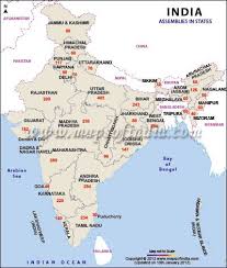 India Assembly Constituencies Map Geography Map Political Map India Map