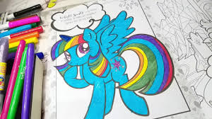 Clicking colored squares copies its hex color to your clipboard. My Little Pony Coloring Pages For Kids How To Color Twilight Sparkle Like Rainbow Dash Youtube