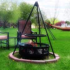 It's well thought out and excellent value. Fire Pit Cooking Tripod Pasteurinstituteindia Com