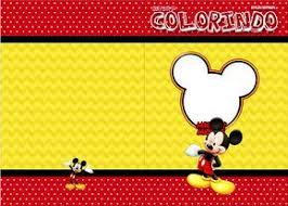 Capa De Livro Infantil Para Colorir Revista Colorindo Mickey Fazendo A Nossa Festa Mickey Festa Infantil Mickey Decoracao Do Mickey Mouse