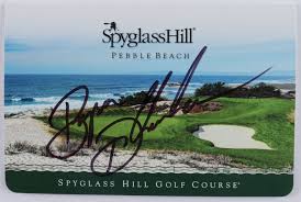 Separate guest/caretakers quarters with full kitchen, living room, bedroom and full bath. Bryson Dechambeau Signed Spyglass Hill Golf Course Pebble Beach Scorecard Jsa Coa Pristine Auction