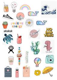 Aesthetic Vsco Stickers Black And White Vsco Sticker Vscogirloutfits Trouvaille In 2020 Girl Stickers Cute Stickers Cool Stickers