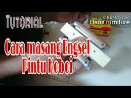 Untuk membuat bagian tersebut beragam jenis engsel pintu sesuai kebutuhan beserta harganya. Haris Furniture Cara Masang Engsel Pintu Koboi Youtube