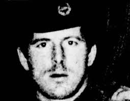 Number 18 of the 19 Barrowforders who have been added to the Barrowford War  Memorial. Anthony J. Maher, Lance Corporal, King's Own Royal Border  Regiment, died 13th August 1987, Morecambe, United Kingdom