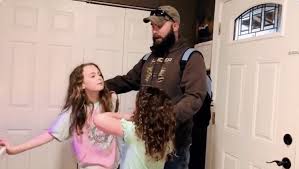 Teen Mom Leah Messer's twin daughters Ali and Aleeah, 10, reunite with dad  Corey Simms after a month apart