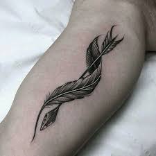 Pin By Kirat Nadic On Tatoos Feather Tattoos Feather Tattoo Design Feather Arrow Tattoo