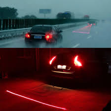 All you have to do is create an extension wire from the side that lights to the side that doesn't, and that's that! Car Motorcycle Anti Collision Rear Fog Light Led Laser Brake Tail Warning Lamp Automotive Other Lighting Parts