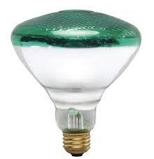 100 Watt Green Br38 Incandescent Flood Light Bulb At Menards