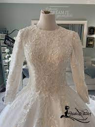 Custom Modest Wedding Dresshijabi Wedding Dress Hijab Etsy Modest Wedding Dresses With Sleeves Tailored Wedding Dress Modest Bridal Gowns