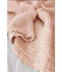 Thanks to sirin's crochet for the article's inspiration and featured image. Cozy Waffle Blanket Baby Peach 30x39 Couleur Locale