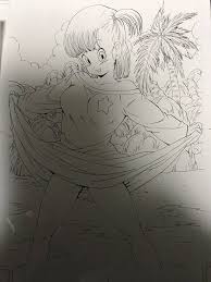 Dessin Bulma Youngjijii Youngjijii Twitter Dragon Ball Wallpapers Dragon Ball Artwork Dragon Ball Art