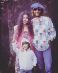 Sean lennon playing as part of the ghost of a sabre tooth tiger. Sean Lennon Family Photo On Anniversary John Lennon S Death People Com