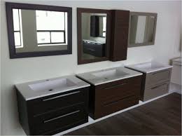 H single bathroom vanity in white with porcelain Ikea Vanity Floating Novocom Top